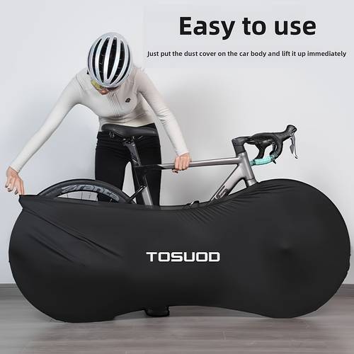 edelstahl fahrrad staubschutzhülle rennrad schutzhülle mountainbike hochelastische tragetasche fahrrad felgenabdeckung