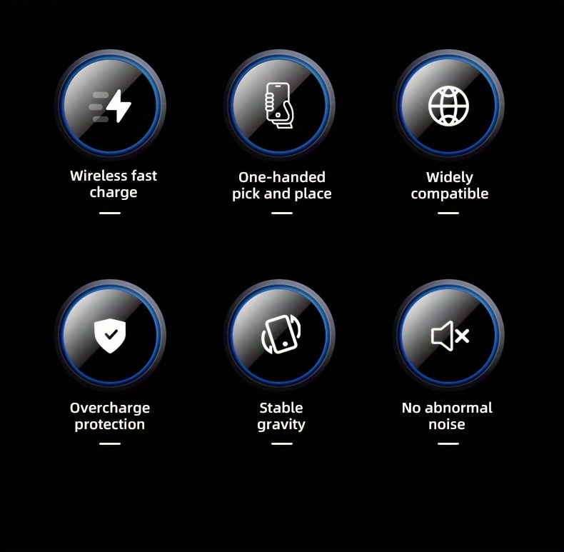 car wireless charger stand auto clamping magnetic infrared smart induction wireless charging station air vent bracket moblie phone holder for iphone 16 15 14   pro   for galaxy s25 s24 s23 ultra for xiaomi car dashboard accessories details 1