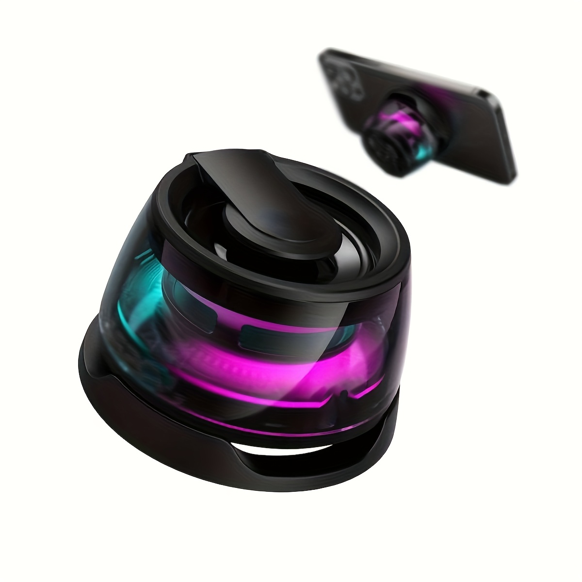 voz magn   sin varillas port til con cord n barra de sonido mini de luces ambientes coloridas y   calidad para refuerzo de bajos subwoofer para tel   m vil con puerto de carga tipo c ideal para deportes   senderismo ciclismo vacaciones fiestas y visualizaci n de pel   con audio mejorado graves mejorados 0