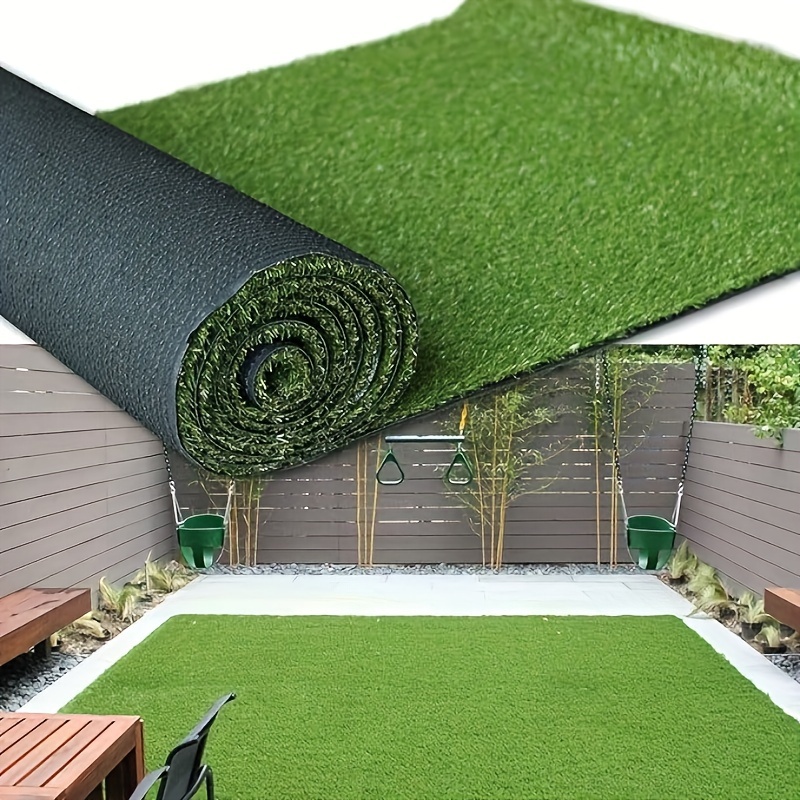 

Premium Synthetic Artificial Grass Turf Pile Height High Density Fake Faux Grass Turf, Natural And Realistic Looking Garden Pet Dog Lawn