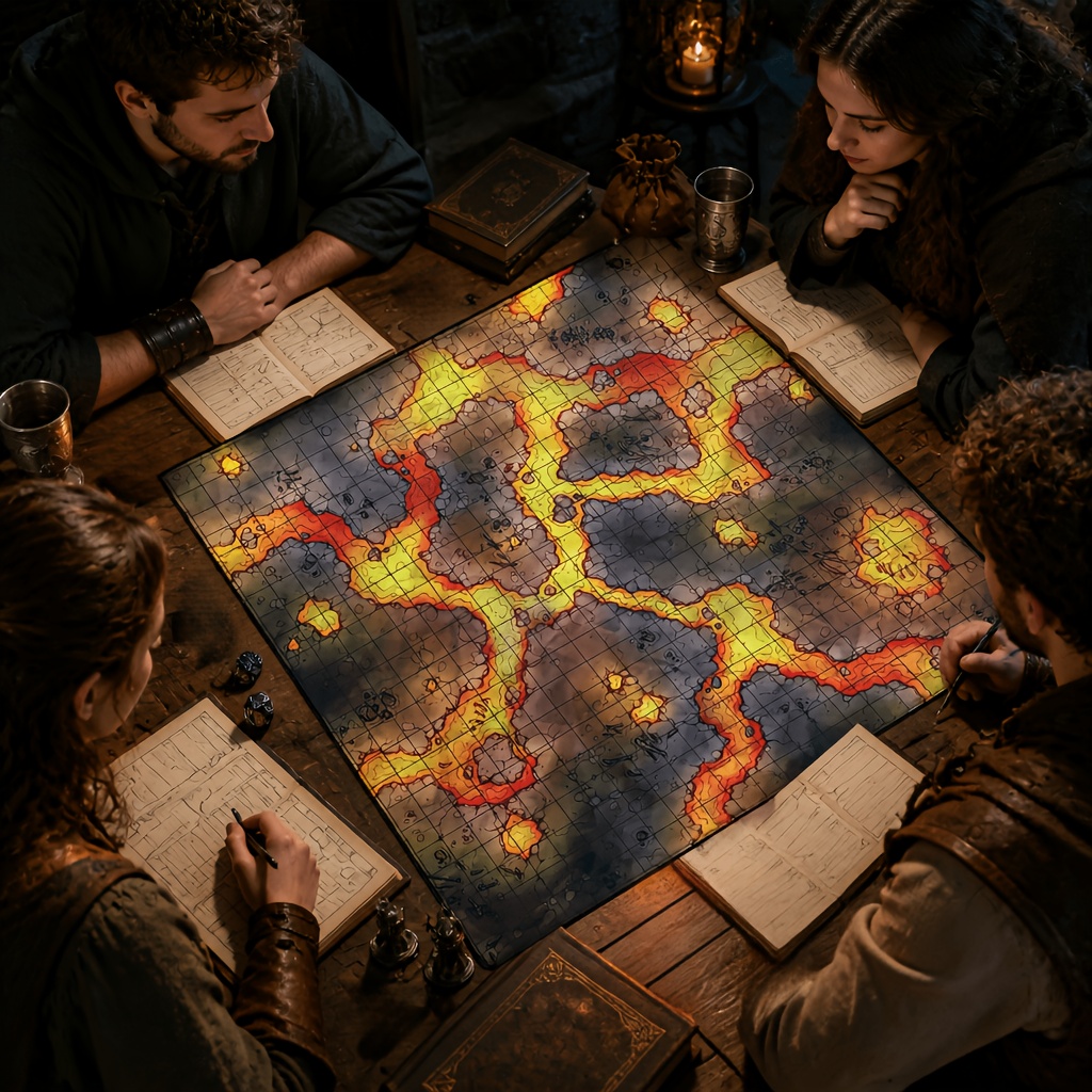 DND Battle Mat for RPG Gaming
