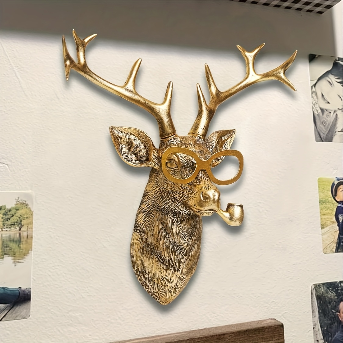 Frankie de Hertenkop Wandmontage Rat