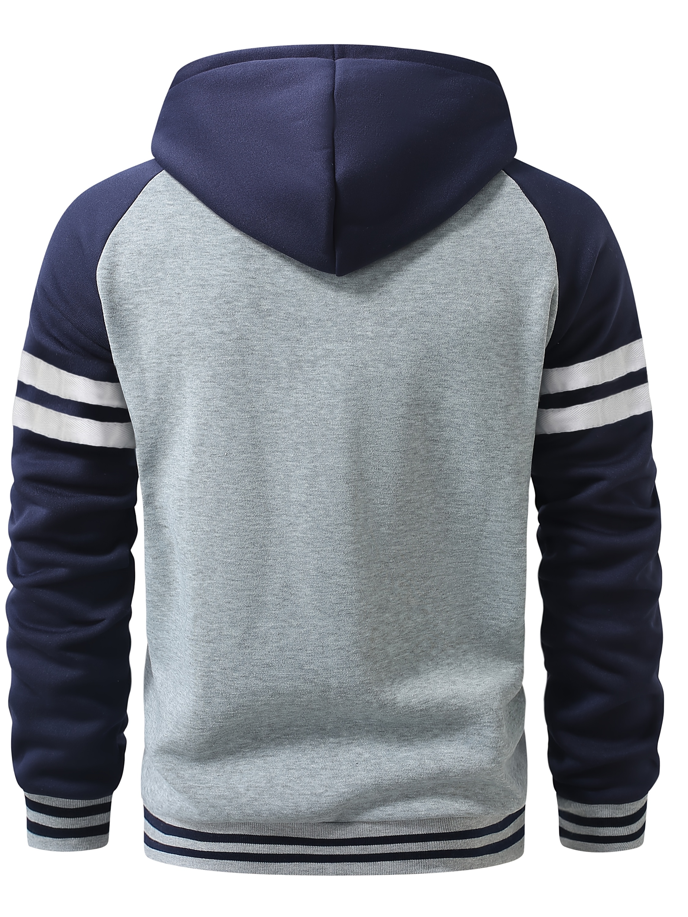 Men's Casual Sport Zippered Hoodie athletic style