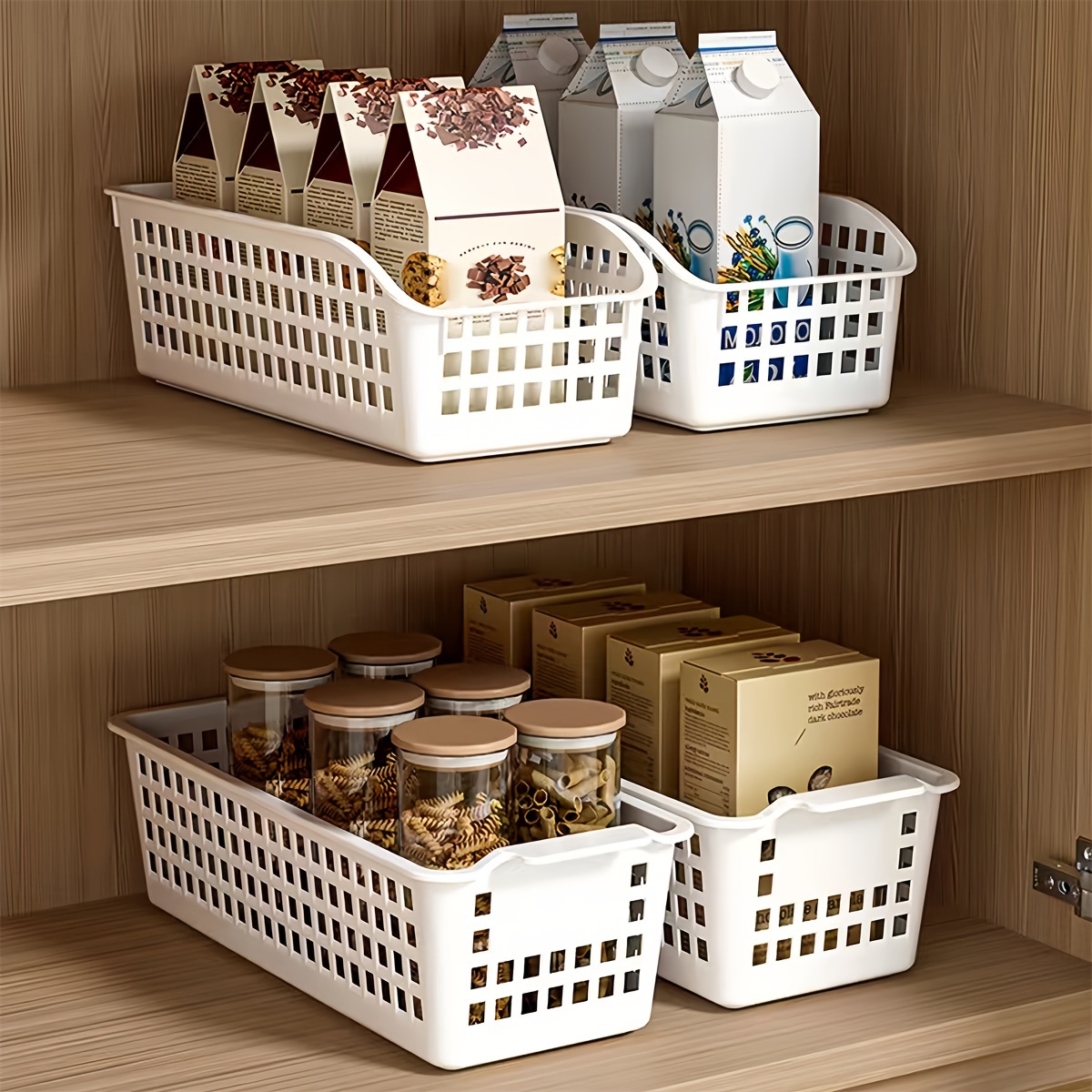 

Plastic Storage For Kitchen, & Dorm - Stackable Organizer For , & Files