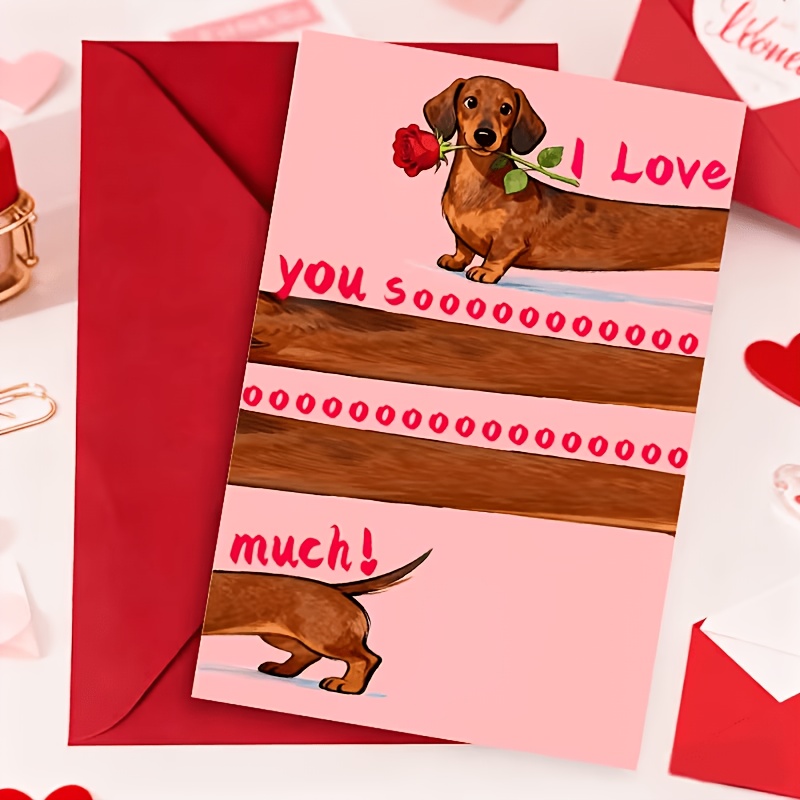 TEMU 1 biglietto a forma di "Ti amo cos穫 !" con | regalo per confessare al partner, moglie e , sorpresa di anniversario - per di matrimonio e serate