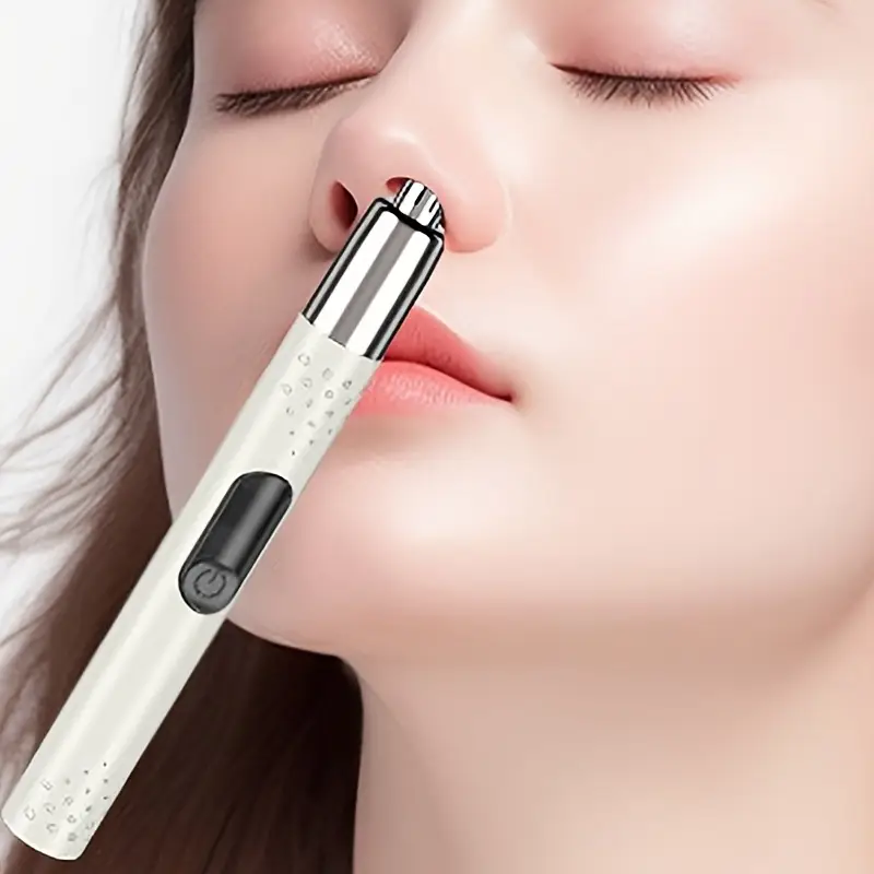best gift for   electric nose hair trimmer portable shaver trim nose hair mini male and female nose scraper Product details 2