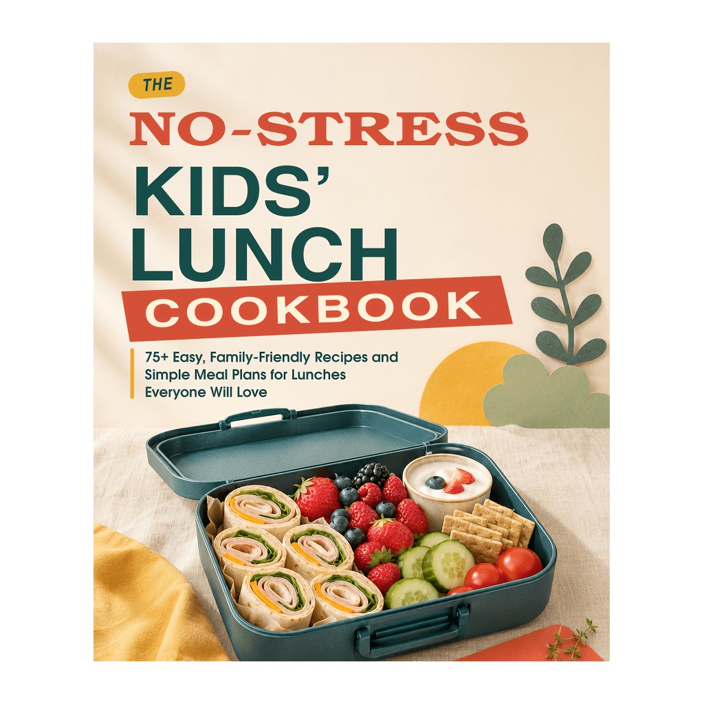 TEMU The No-stress Kids' Lunch Cookbook75+ Easy, Family-friendly Recipes And Simple Meal Plans For Lunches Everyone Will Love