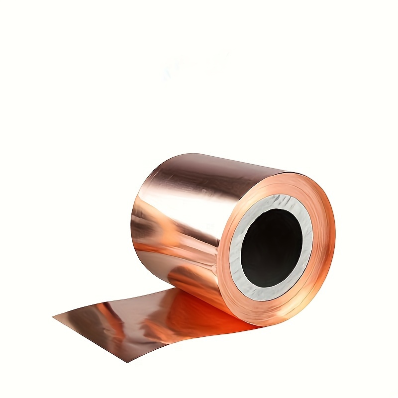 

1pc Pure Copper Sheet Roll - , Metal Foil For Grounding & Crafts