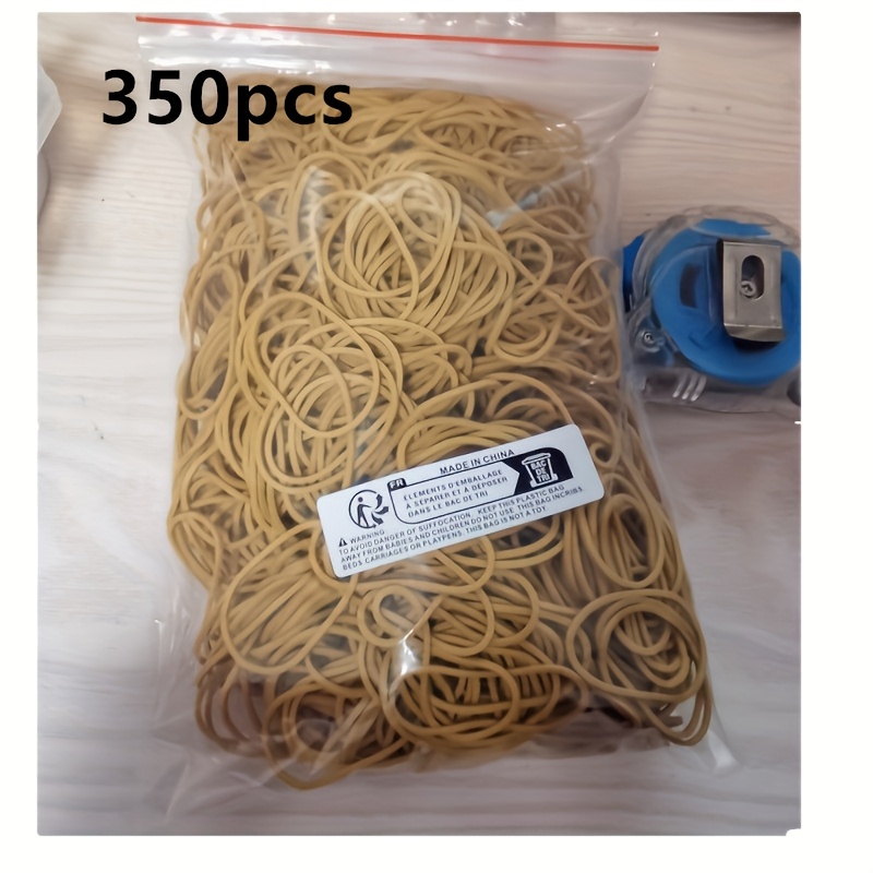 TEMU About 1000/350/1650/2700pcs Rubber Bands, Elastic Rubber Bands, Office School Daily Use Of Rubber Bands