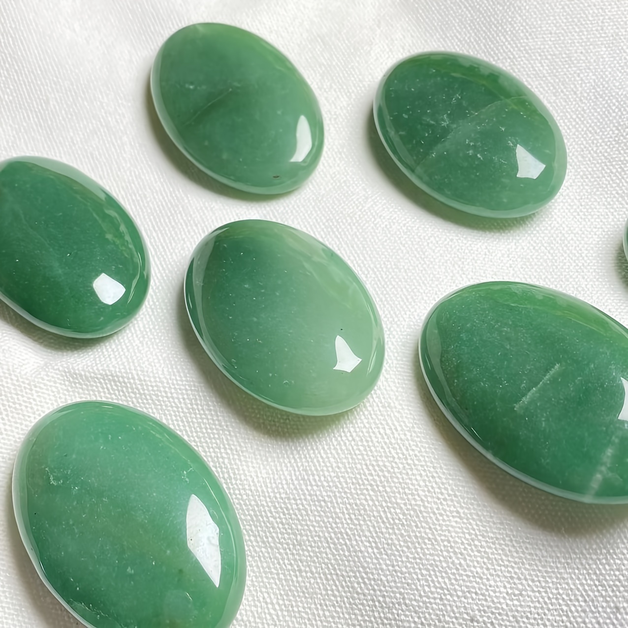 1 Pieza Piedra Aventurina Verde Piedra Palma Cristal Jade