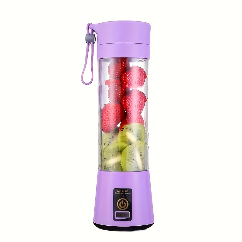1pc wireless portable blender usb rechargeable mini   for juice shakes and smoothies juice milk fruit vegetable mini juicer cup details 6