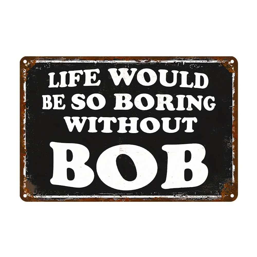 

8"x12" - Bob Aluminum - , Dustproof, And - Decor For , Bar, , , And - To And