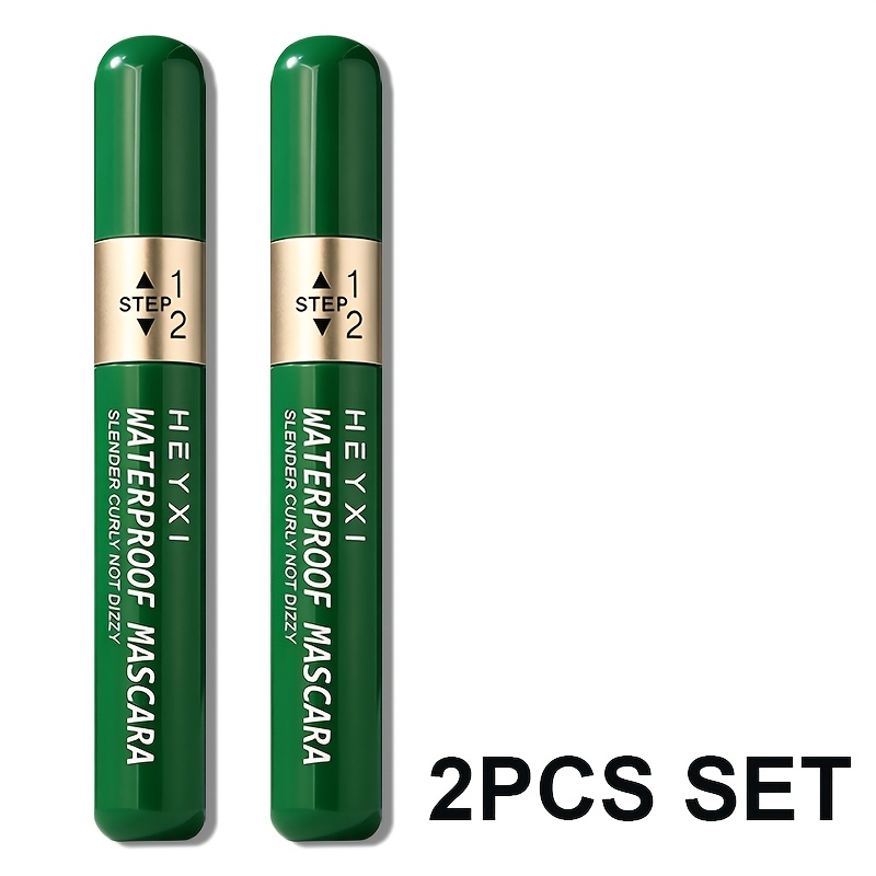 Image of 2pcs 2 Looks In 1, -one Multi-effect Mascara, Natural Length And Volume, Thick And Mascara, Waterproof And Sweatproof, Long-lasting , Suitable For Beginners, Eye Makeup
