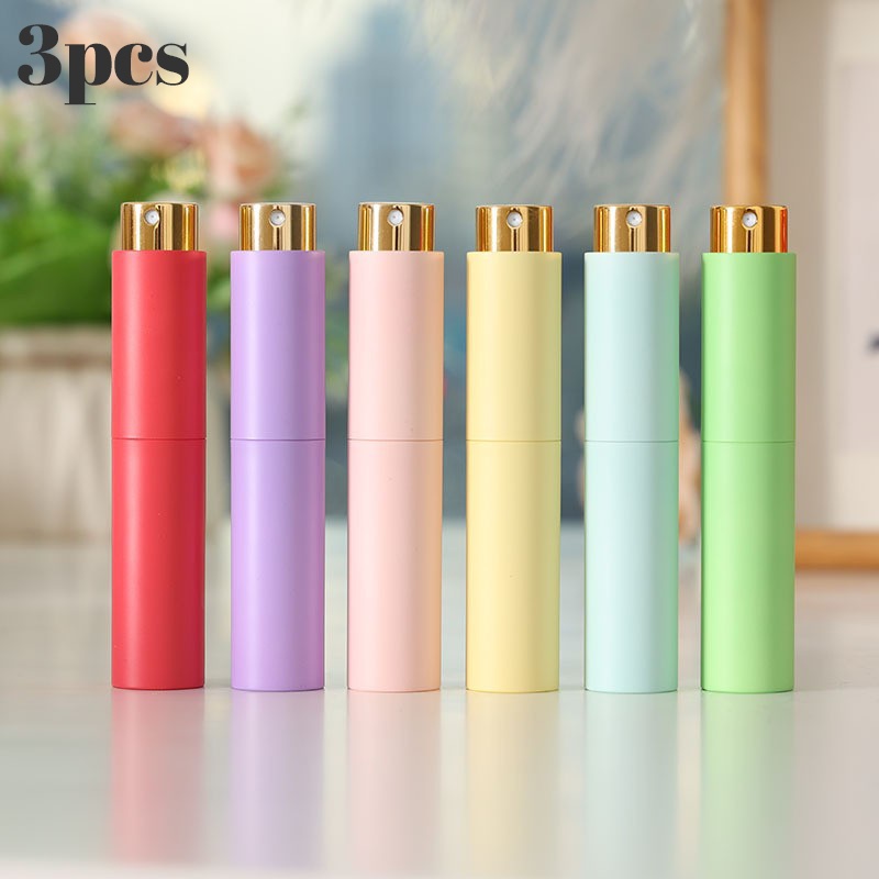 TEMU Atomiseur de Parfum Rotatif, Flacon Miniature en Verre de 10ml, Flacon Spray Premium, Flacon de Parfum Portable Personnalisable avec ou Logo,