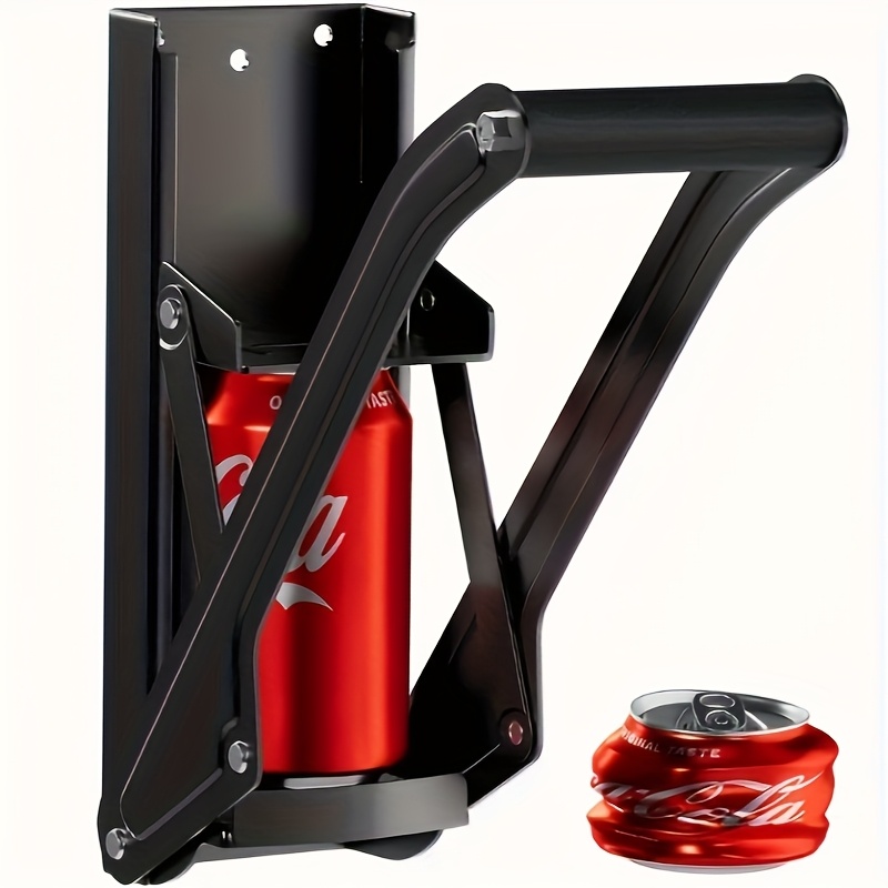 TEMU [wall-mounted Can Crusher] 16oz Crusher - Wall-mounted Aluminum Can Crusher For Recycling - Soda Can And Can Crusher With Independent Mounting