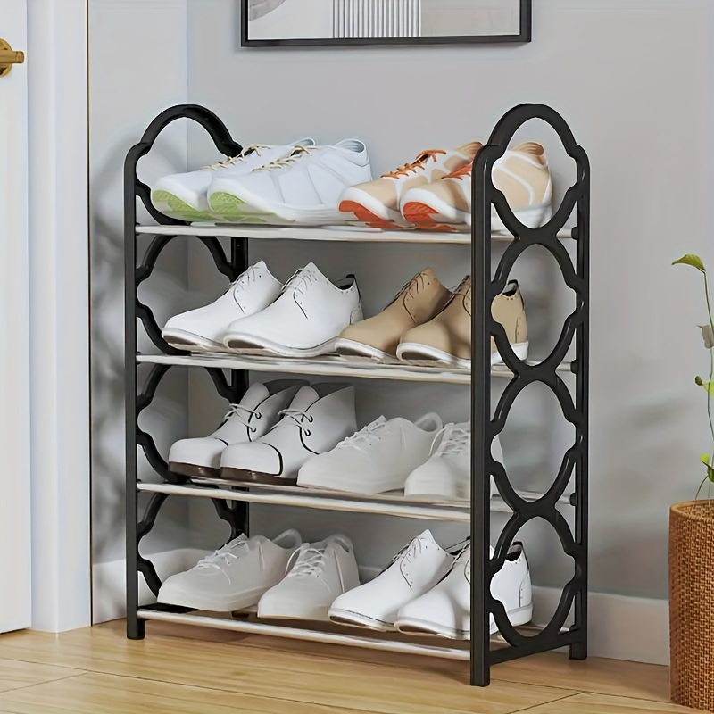 TEMU Versatile Multi-layer Shoe Rack - Easy Install, Lightweight, Perfect For Home & Outdoor Use - Ideal For Camping & Holidays