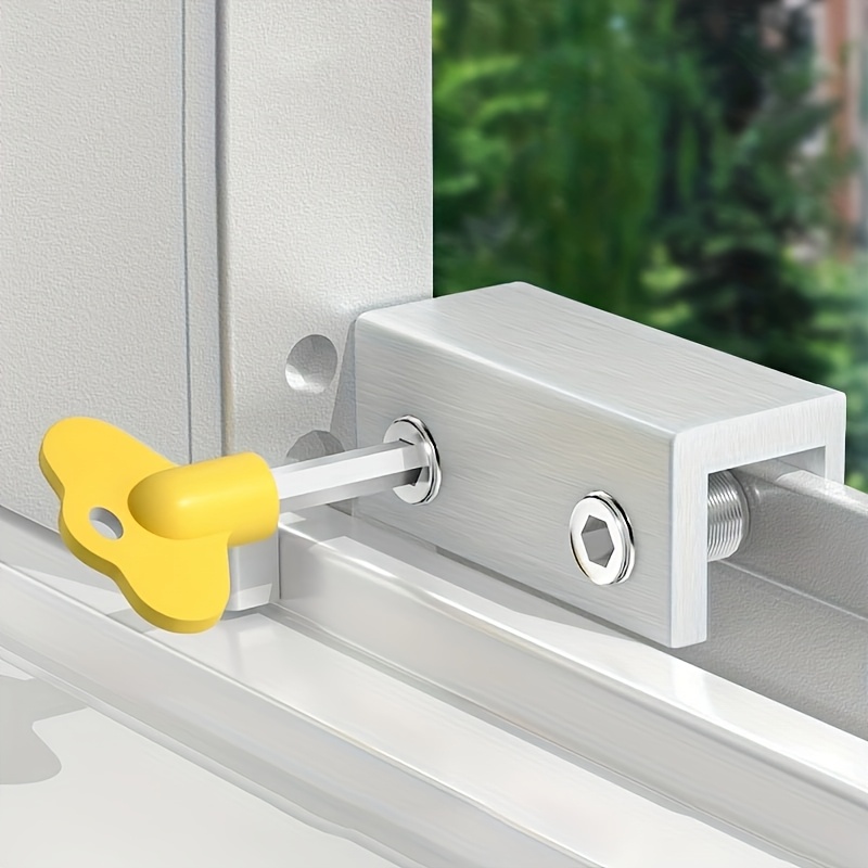 Sliding Window Locks with Key, Aluminum Alloy Security Lock