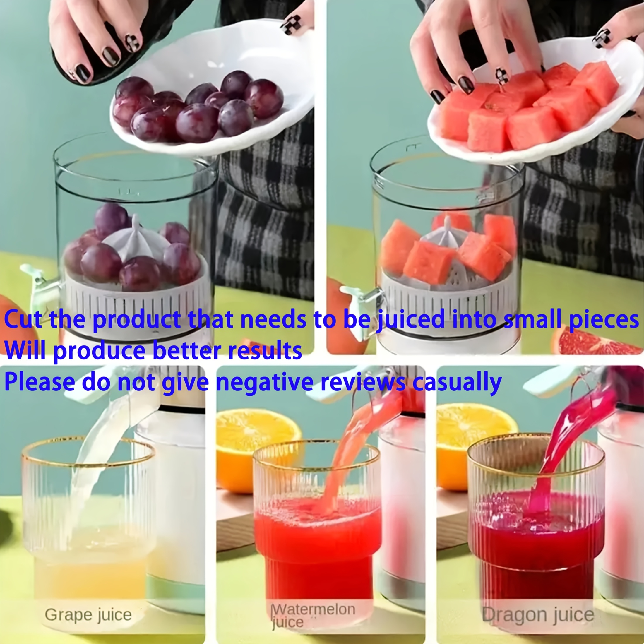 hhd compact portable juicer usb gadget usb charging   automatic squeezing       for fresh orange   gadget portable juicer charging multifunction kitchen dining table Product details 8