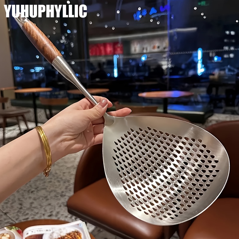 

Large Stainless Steel Colander - , - Kitchen Strainer For Cooking & And Dishwasher Safe