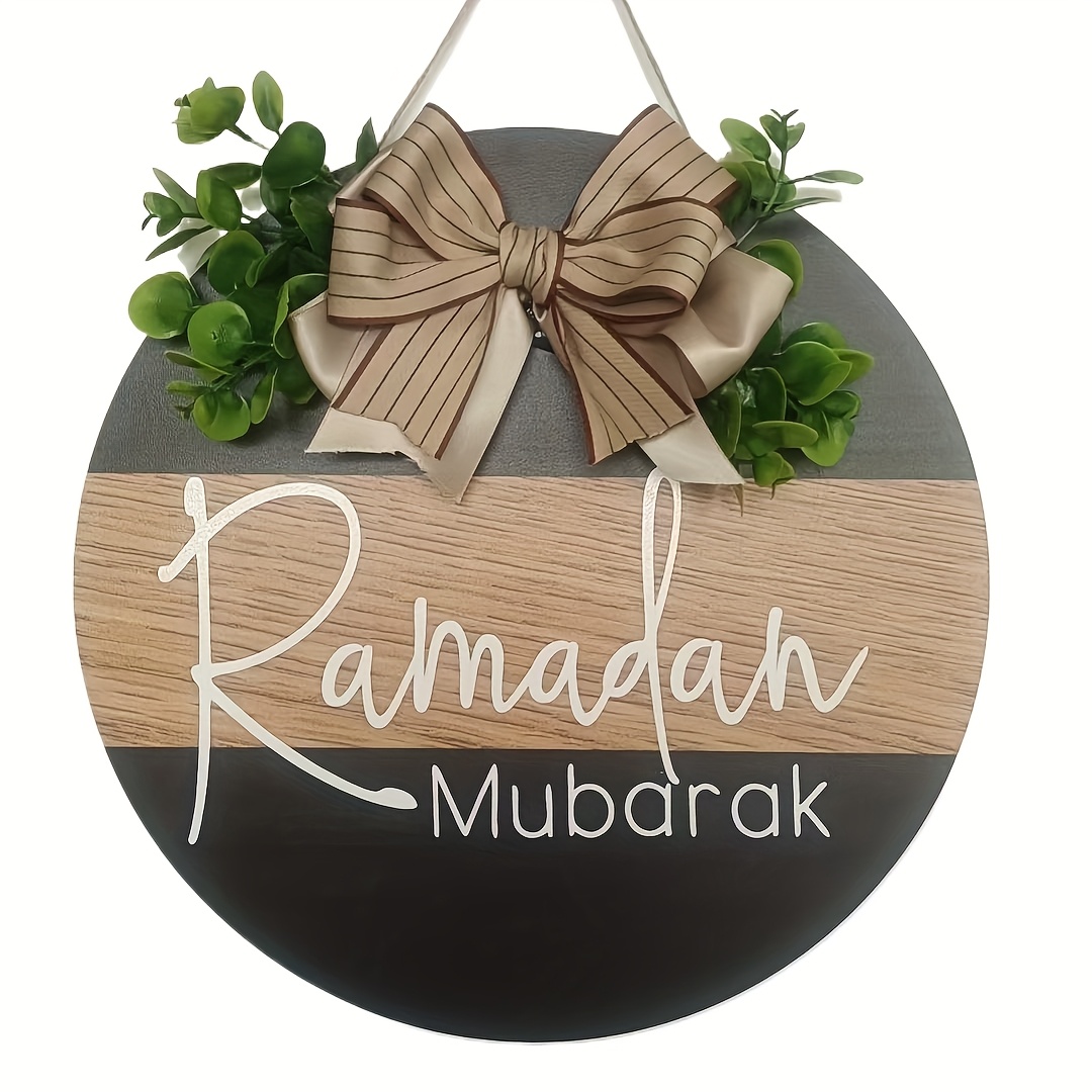 ramadan calendar wood