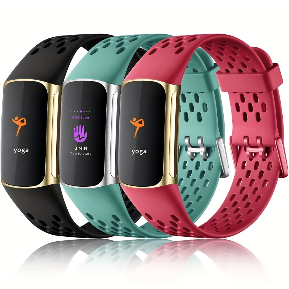 Fitbit Charge 5 Advanced Fitness + popular Health Tracker & Wristband Bundle