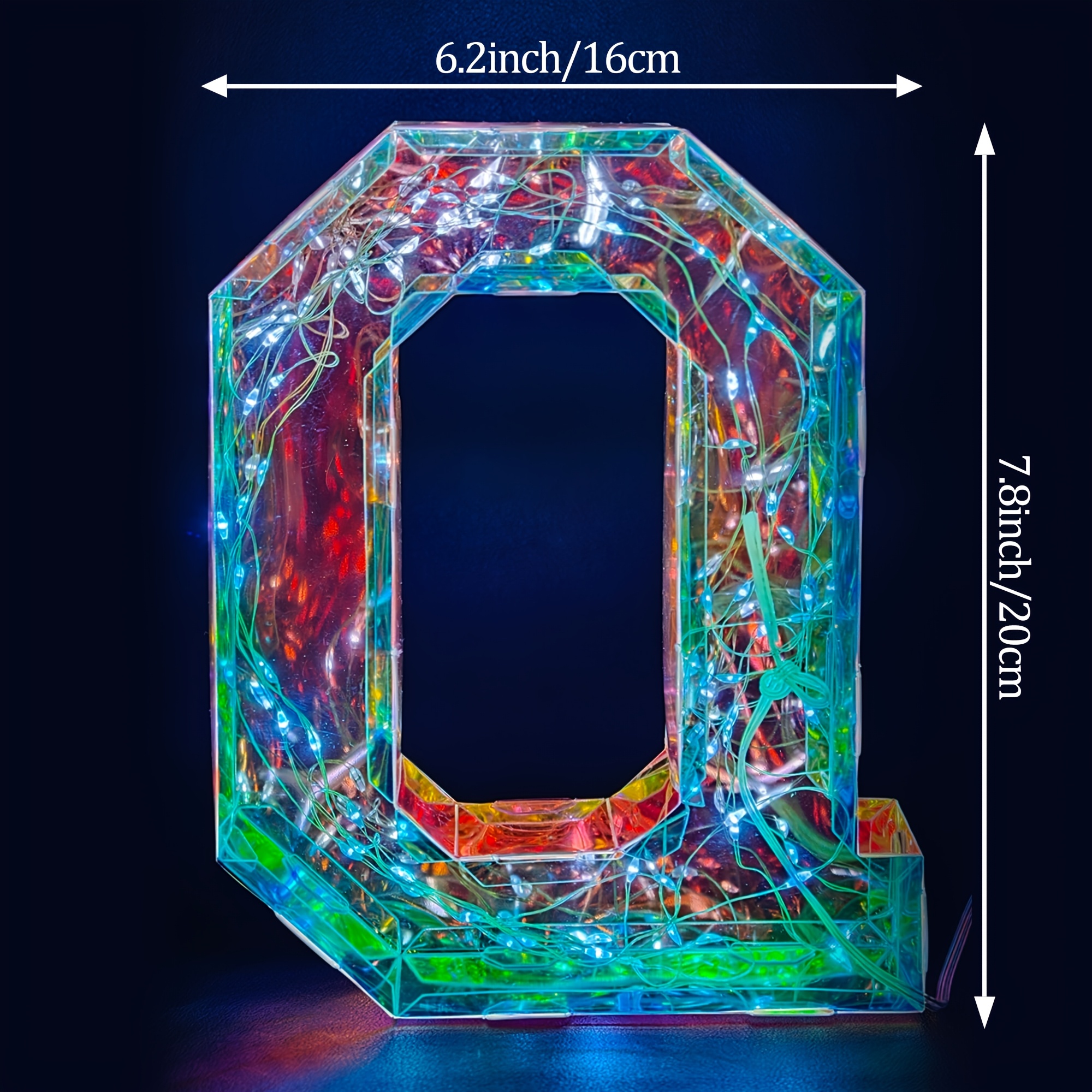 LED Color-Changing Letter and Number Lights