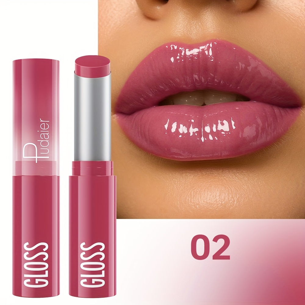 Moisturizing And Waterproof Lipstick With Mirror Glass - Ideal Valentine's Day Gift