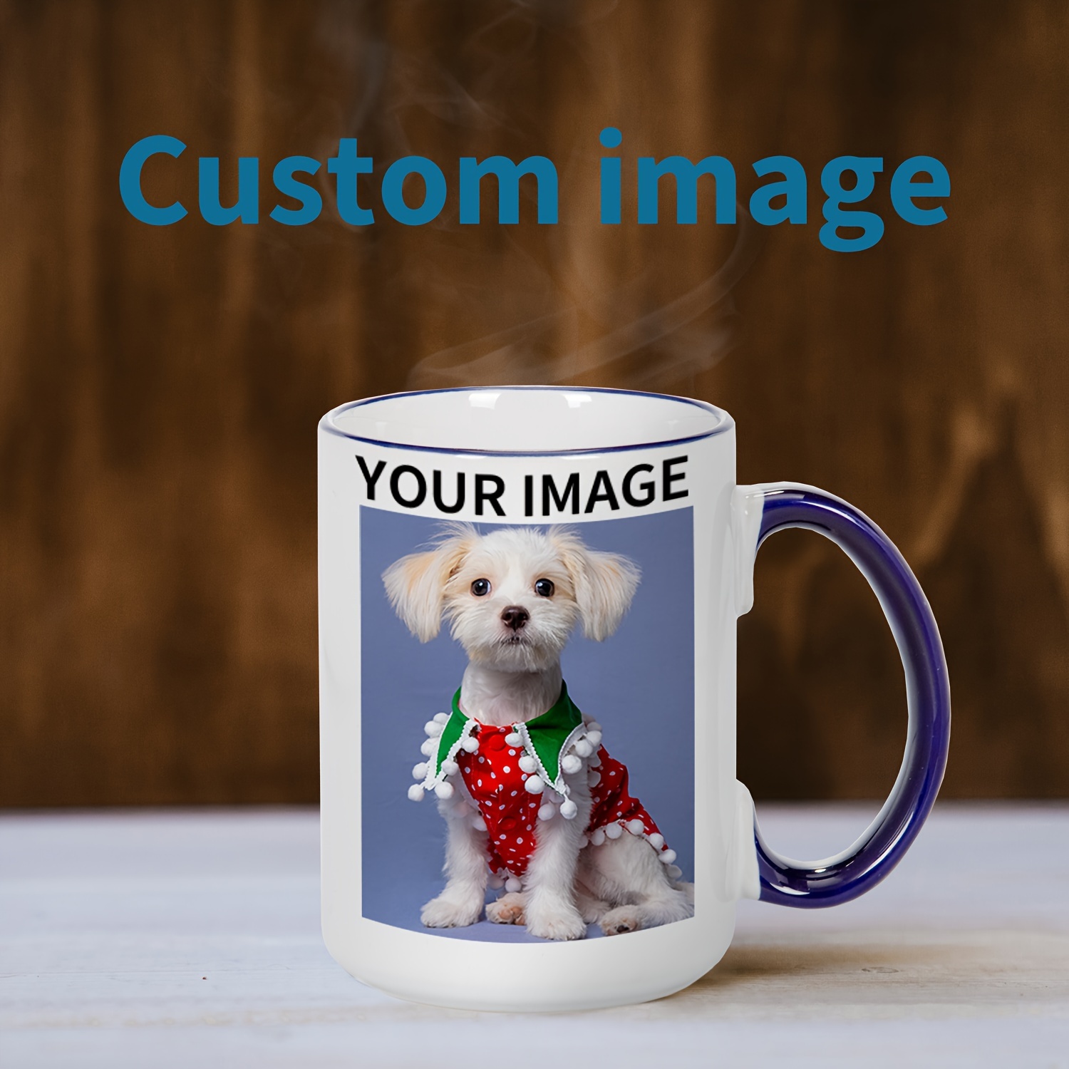 

Personalized Mug 1pc Mug 15 Oz. , Rim- For & For Men And Women