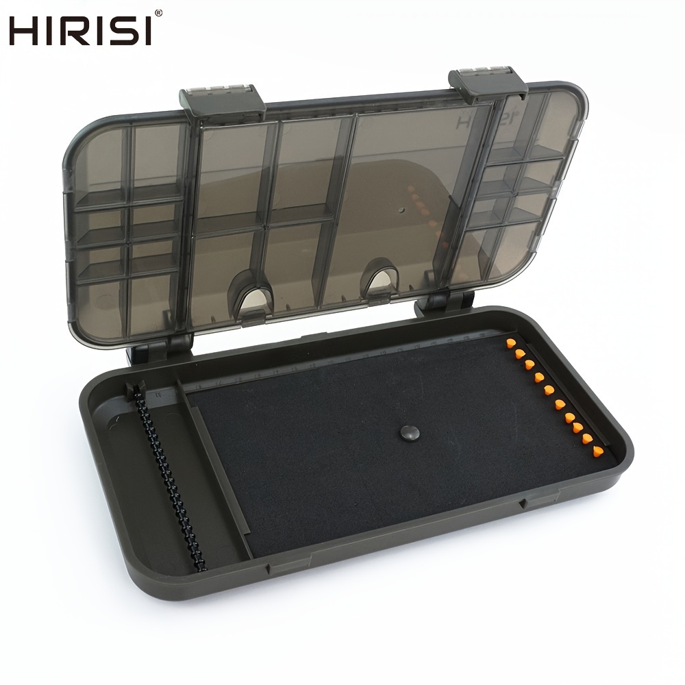 

Hirisi Carp Fishing Box Equipment Organizer Case Compartment Fishing Tackle Accessories Boxes