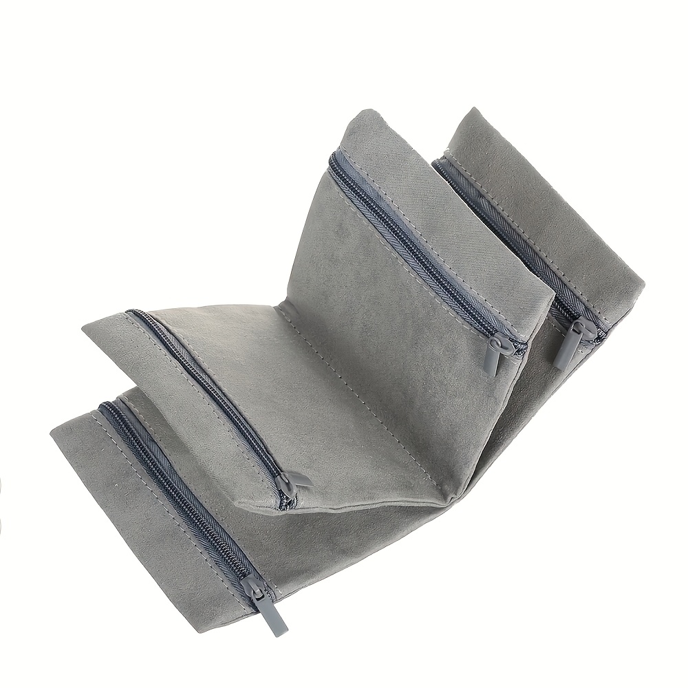 Foldable Jewelry Display Bag with Zipper