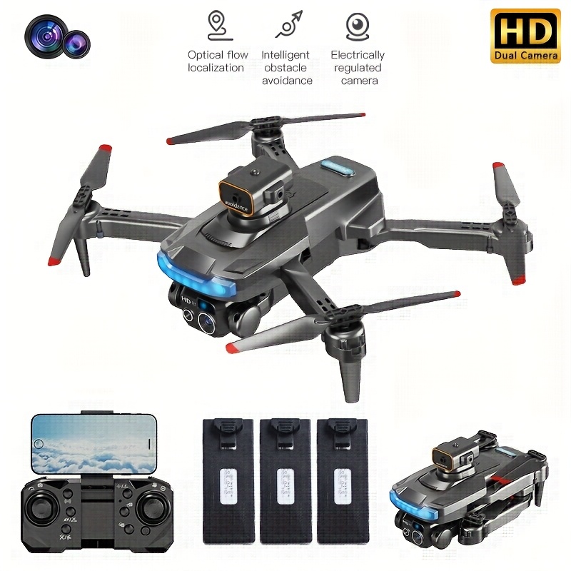 

P15 Remote Adult Drone, Remote Control Of Image Transmission, 360° Brushless Folding Camera, Tricopter Obstacle Avoidance Ultra-long Return-to-home