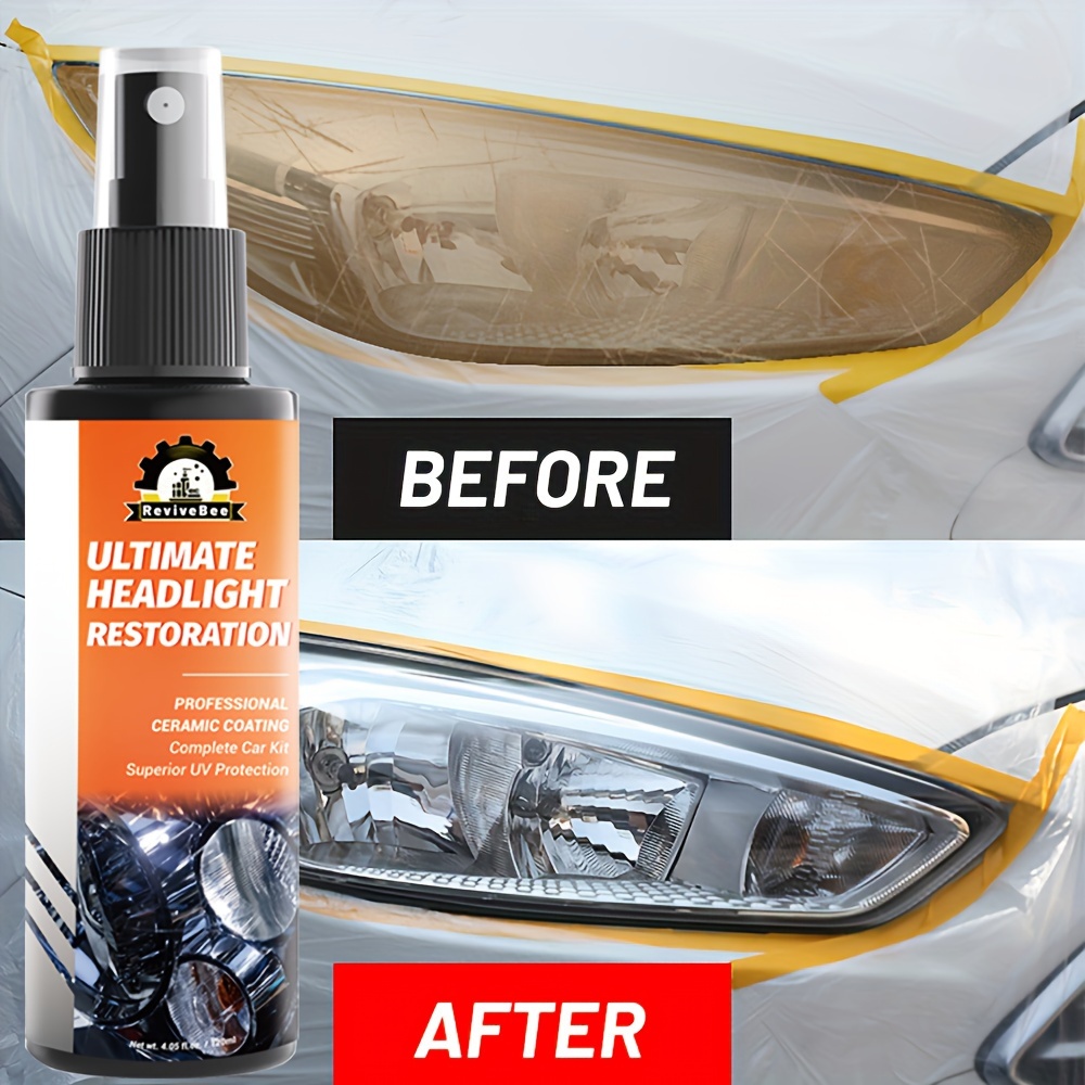 Headlight Restoration Universal Headlight Temu
