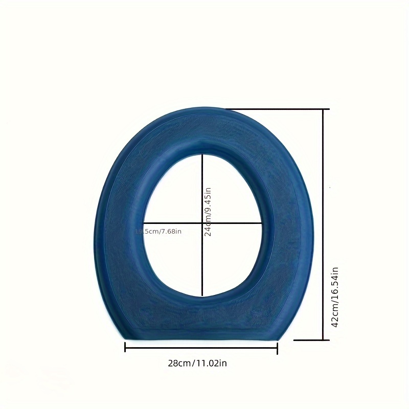 Inflatable toilet seat deals cushion