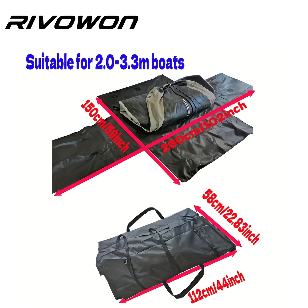 Inflatable Kayak Folding Storage Bag, Durable and Space-Saving