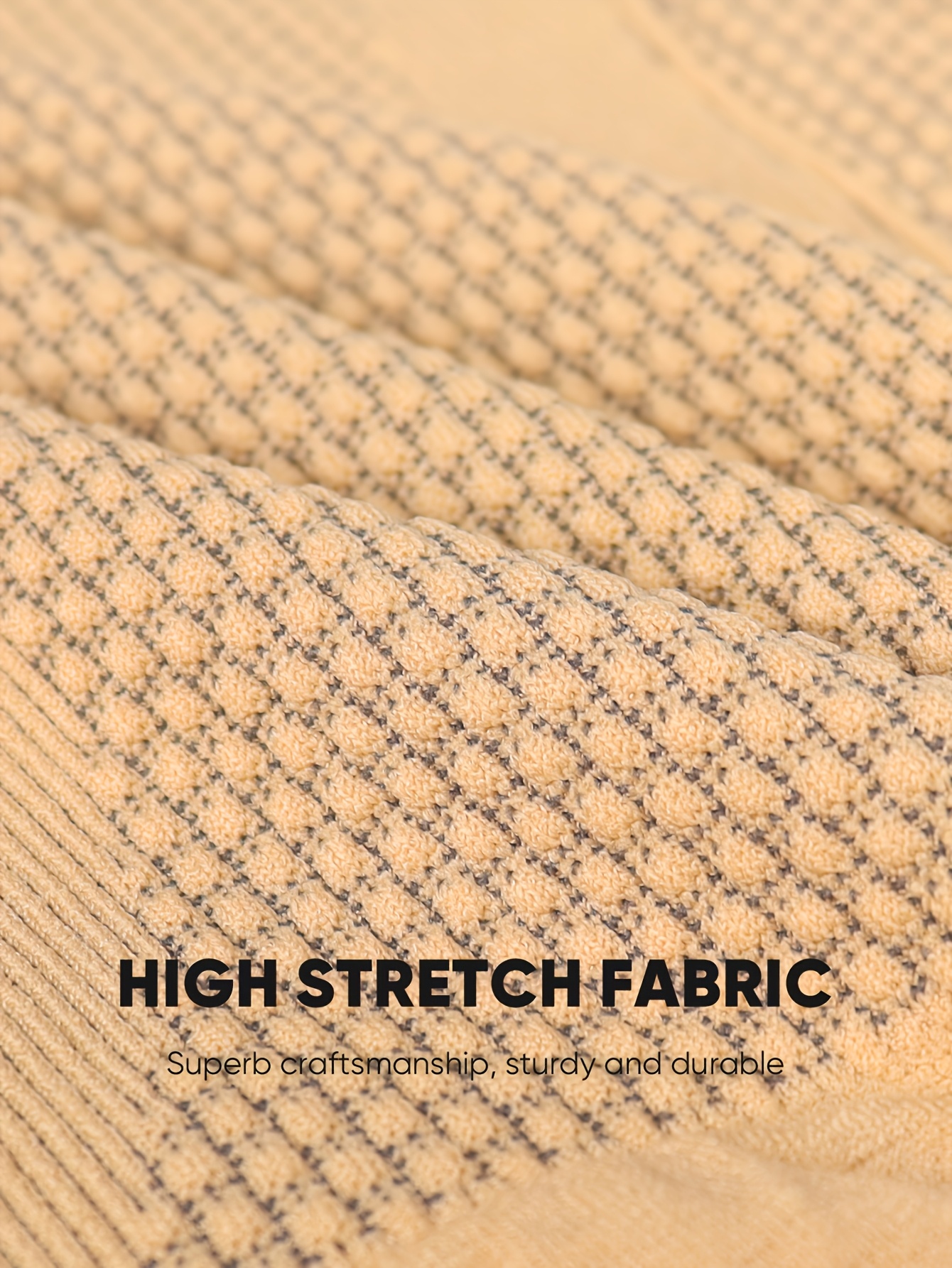 1-Pack MIOTAN Women's Plus Size High-Waisted Tummy Control Seamless Underwear - XL to 5XL, Breathable Soft Stretch Fabric, Butt-Lifting Posture Support, Beige, Tummy Control Underwear, Body Shaping Underwear, Highwaist Design, Elasticity Underwear