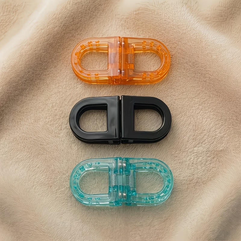 TEMU 3pcs Set Smart Magnetic Hair Clips, Women' Non-slip Detachable Magnetic Hair Claw Clips, Easily Secures Hair Without Damage, Suitable For Home,
