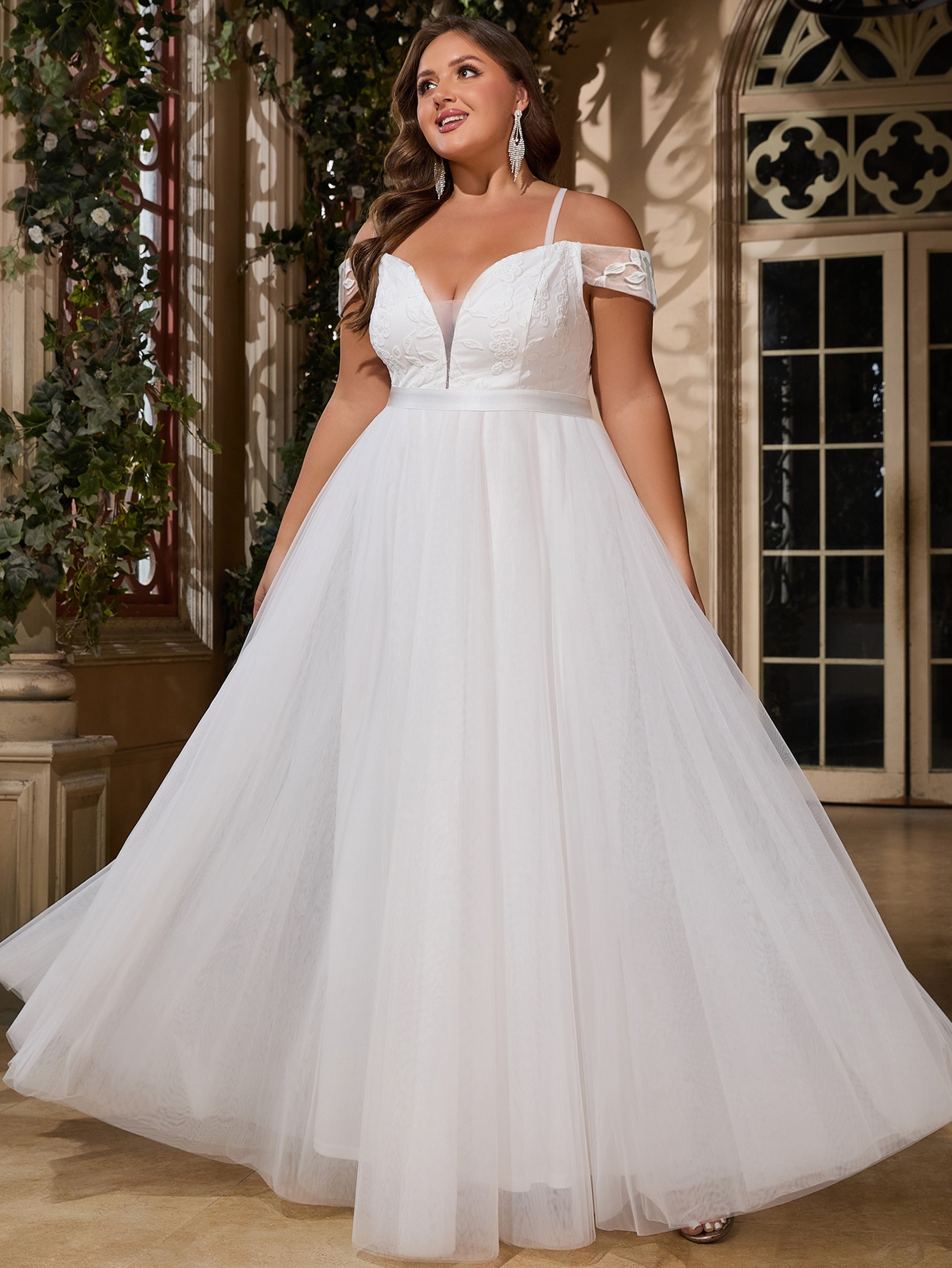 vestido de casamento elegante de tamanho e leve Temu Portugal