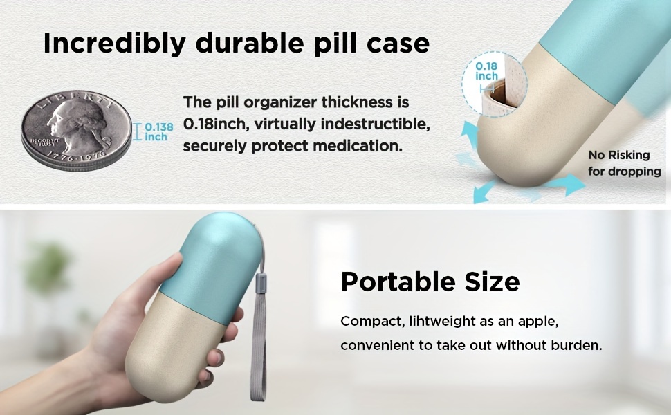 BPA-Free Pill Organizer