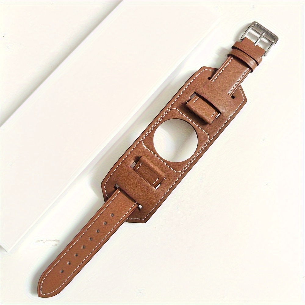 E-shop 20mm 22mm Kunstlederarmband für Samsung Galaxy Active Watch 3 4 5 6 40/44mm Classic 42/46mm 5 Pro 45 6 Classic 43/47mm Armband für Huawei /3