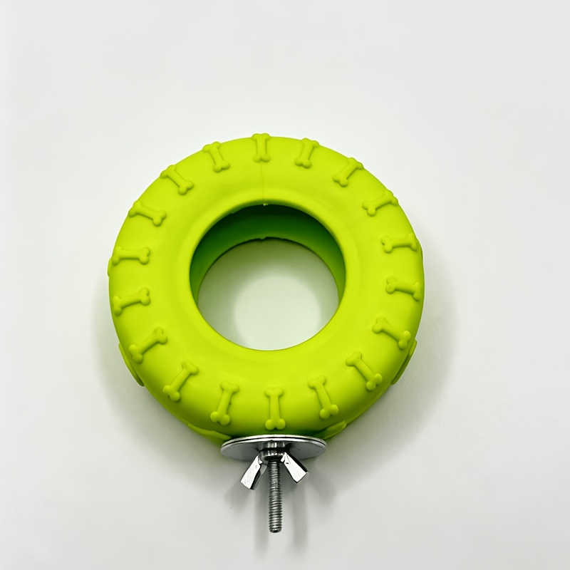 Honey Badger Large Tire Jumping Platform Toy, Cartoon Bone Pattern