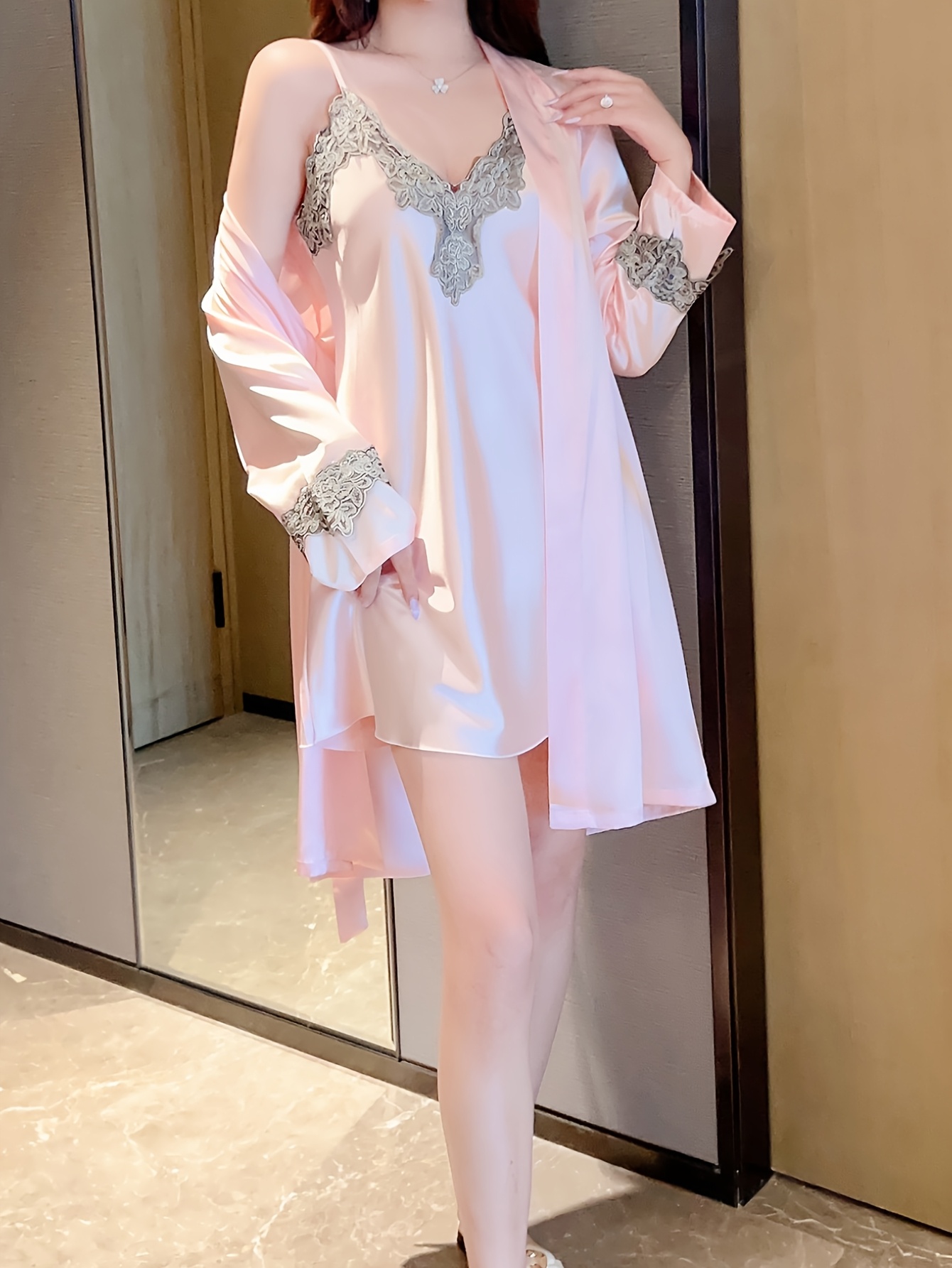 Moulante Peignoir En Dentelle Acheter Robe Sexy En Dentelle Noire