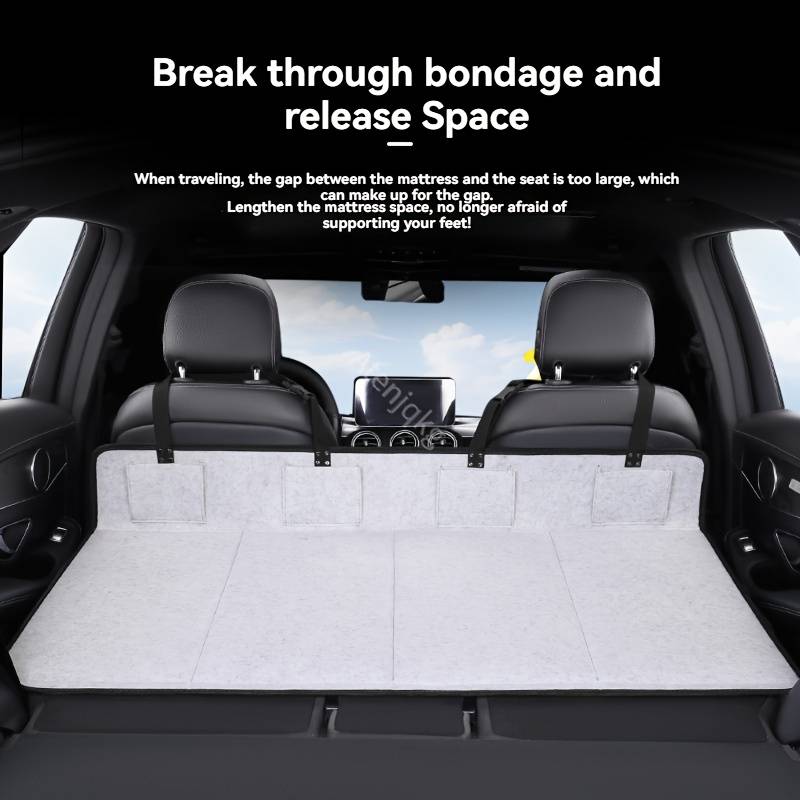Matelas Gonflable Pour Siège Arrière De Voiture - Remplit L'espace, Camping, Voyage