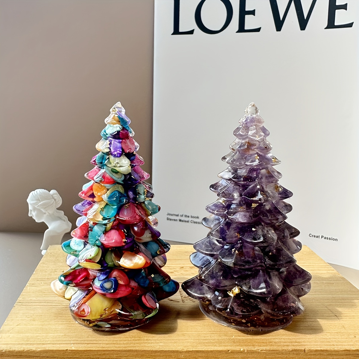 rose quartz amethyst   tree   decor desktop ornament perfect gift   enthusiasts Product details 7