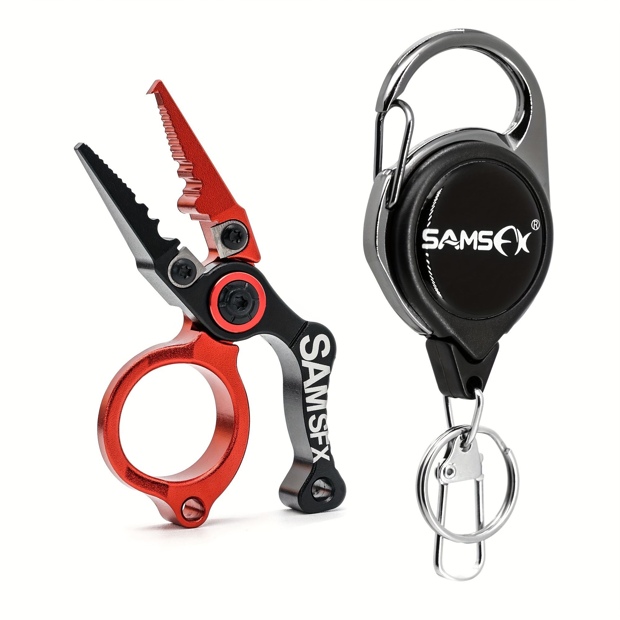 

A Set Of Multifunctional Mini Fishing Pliers And -release Line Puller Combination, Without Battery