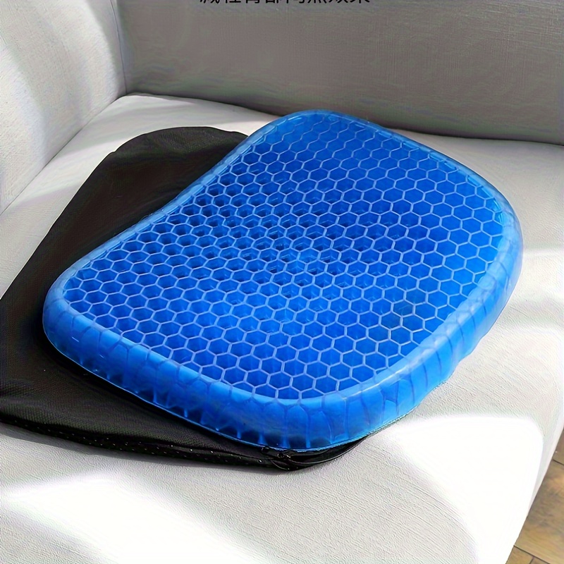 

Summer Breathable Cushion, Honeycomb Gel Car Seat Cushion, Universal Lazy Buttock Pad For All Seasons, Office Ice Cushion With Seat Cover