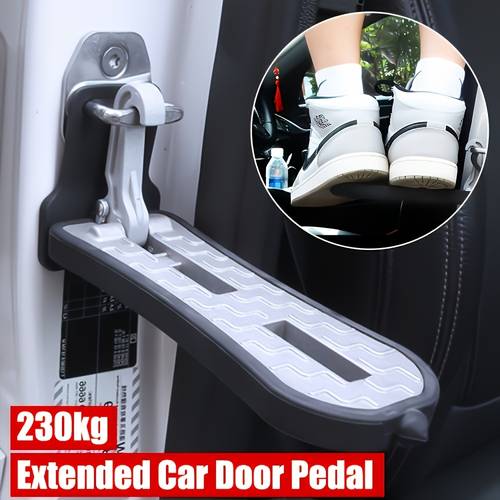 1pc foldable roof step with a window breaker and safety hammer facilitates access to the vehicle roof suitable for most cars suvs and trucks features a portable and suitable for emergency and daily use