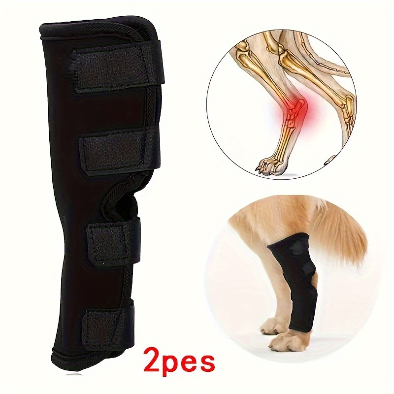 

2pcs Pet Leg Brace For Dogs - Wrap For Elbow And Knee Support