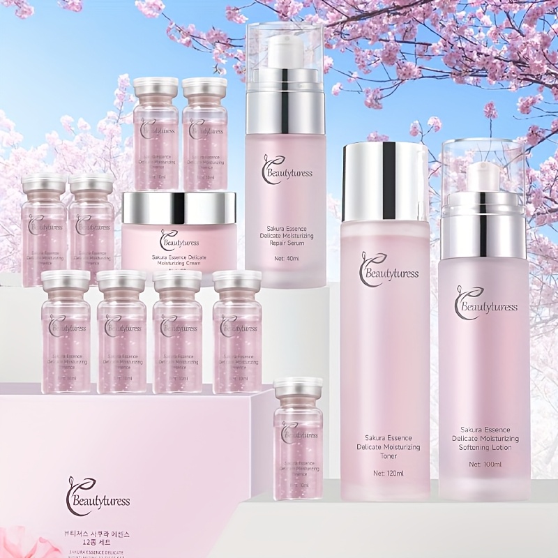 12pcs Essence Facial Skincare Box for Hydration