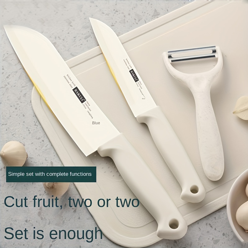 Conjunto de facas infantis com 3 para cozinhar e cortar bolos, frutas e  vegetais perfeitamente seguro para crianças Conjunto de facas infantis para  co