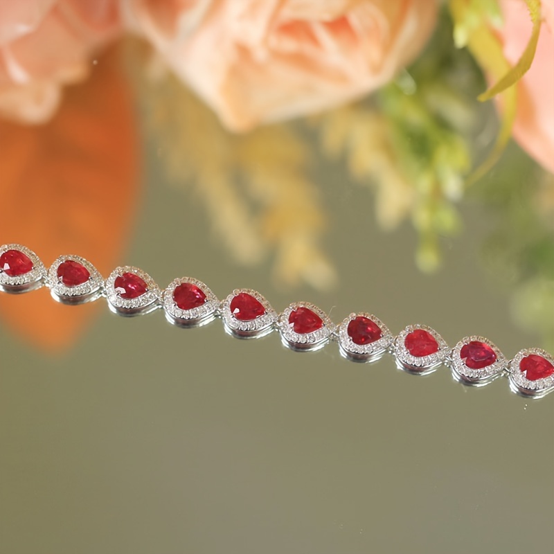 TEMU A Sleek And Silvery Bracelet Featuring A Celestial Design, Made Of 925 Silver, Ideal For , An Valentine's Day Gift, And A Trendy Accessory For